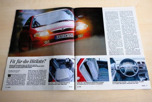 Mot 1998 mazda - 323, 1.5i
