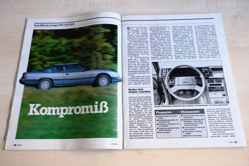 Mot 1984 mazda - 25/1984, coupe