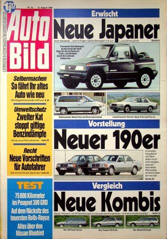 Auto bild 1988 vw - 1),