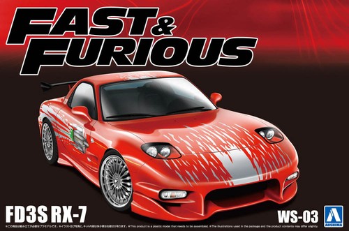 Mazda fd3s fast - rx-7, furious