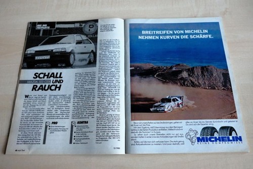 Mot 1988 mazda - 323, gtx