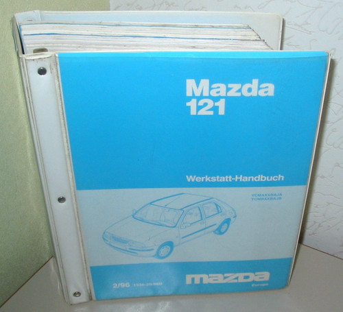 Werkstatthandbuch mazda 121 - mazda,