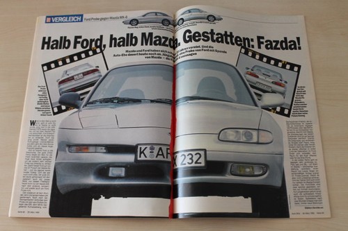 Auto bild 1993 - auto, mx-6