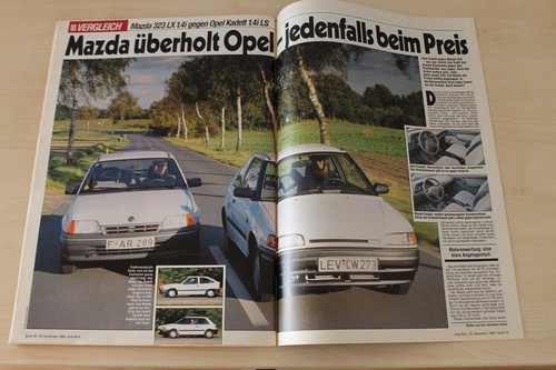Auto bild 1989 mazda - bild, 47/1989