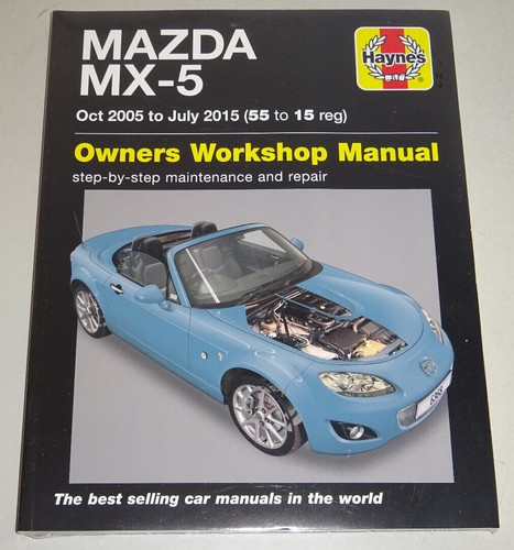 Reparaturanleitung mazda 5 - reparaturanleitung, mx-5