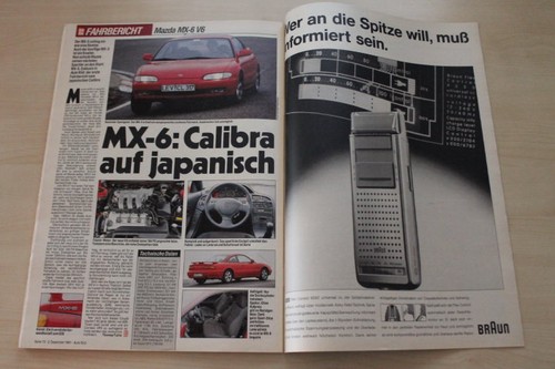 Auto bild 1991 mazda 6 - auto, mx-6