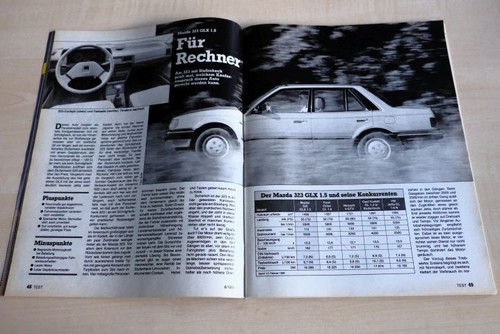 Mot 1986 mazda 323 - mot, 06/1986
