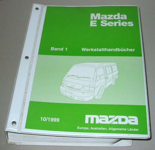 Werkstatthandbuch mazda - mazda, e
